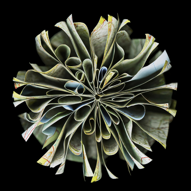 "Paris" 2015 - 48" x 48" ed./9, 36" x 36" ed./9, 24" x 24" ed./9