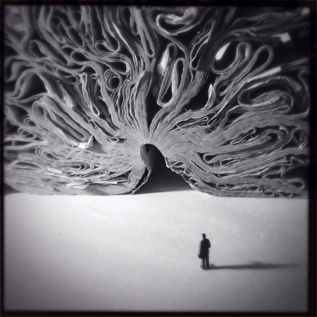 “Unmarked Entrance” 10″ x 10″ ed. of 9